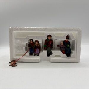 Department 56 1993 Vintage Heritage Village Christmas At The Park Set Of 3 58661